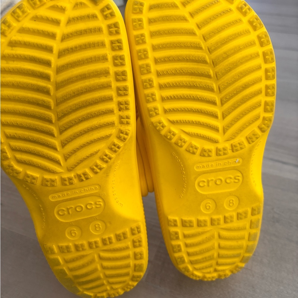Yellow Crocs - image 3